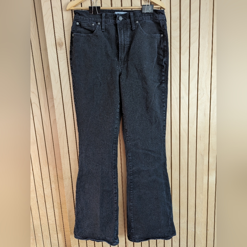 Madewell black Perfect Vintage Flare Jeans 30T